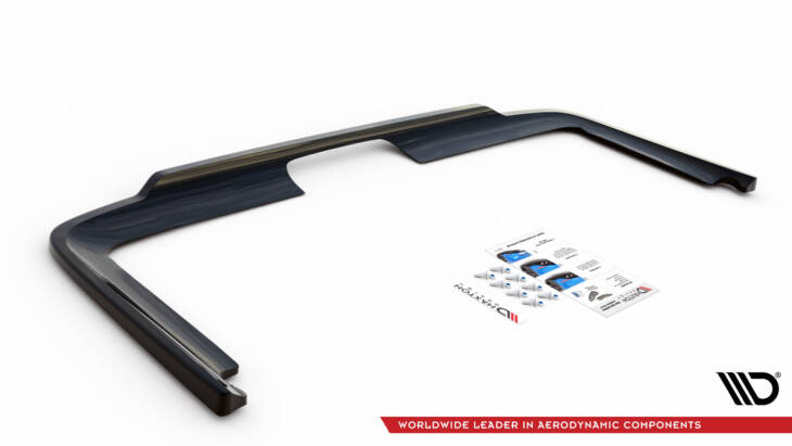 Central Rear Splitter (with vertical bars) Mercedes-Benz Vito W447 Facelift - immagine 5