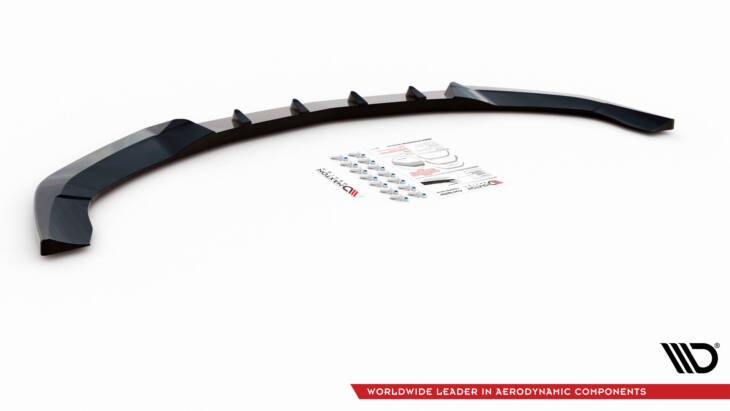 Front Splitter V.2 Mercedes-Benz E AMG-Line Sedan W212 Facelift - immagine 6