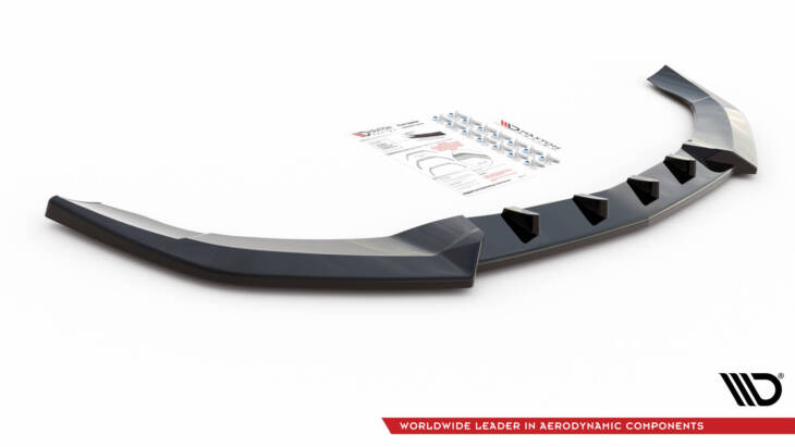 Front Splitter V.2 Mercedes-Benz E AMG-Line Sedan W212 Facelift - immagine 5