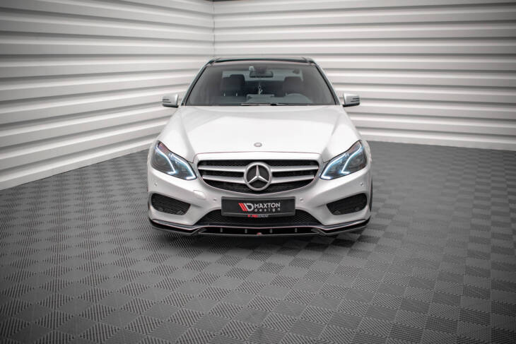 Front Splitter V.2 Mercedes-Benz E AMG-Line Sedan W212 Facelift - immagine 2