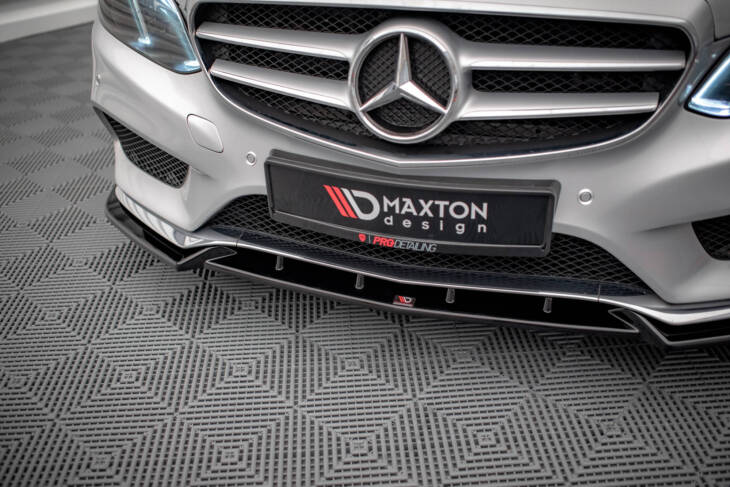 Front Splitter V.2 Mercedes-Benz E AMG-Line Sedan W212 Facelift - immagine 3