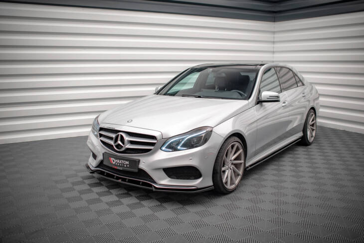 Front Splitter V.2 Mercedes-Benz E AMG-Line Sedan W212 Facelift - immagine 4