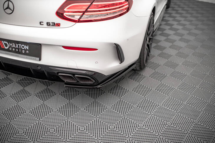 Rear Side Splitters Mercedes-AMG C 63AMG Coupe C205 Facelift - immagine 2