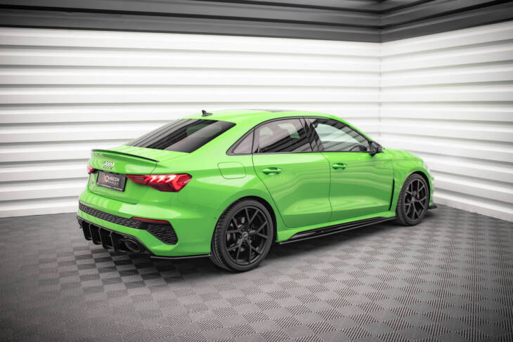 Street Pro Side Skirts Diffusers Audi RS3 Sedan 8Y - immagine 3