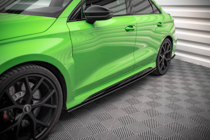 Street Pro Side Skirts Diffusers Audi RS3 Sedan 8Y - immagine 4