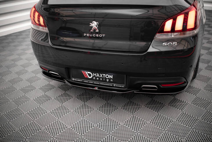 Central Rear Splitter Peugeot 508 GT Mk1 Facelift - immagine 2