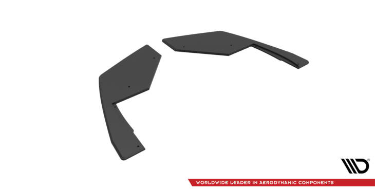 Street Pro Rear Side Splitters Nissan 370Z Nismo Facelift - immagine 6