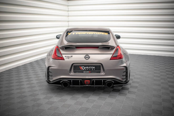 Street Pro Rear Side Splitters Nissan 370Z Nismo Facelift - immagine 2