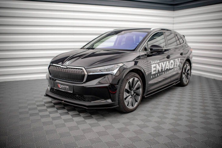 Front Splitter V.1 Skoda Enyaq iV - immagine 4