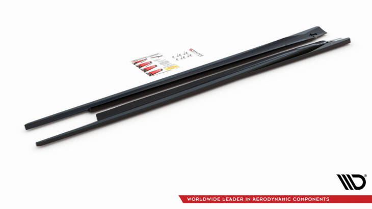 Side Skirts Diffusers Opel Astra GTC OPC-Line J - immagine 5
