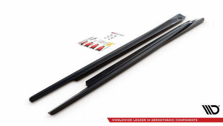 Side Skirts Diffusers Opel Astra GTC OPC-Line J - immagine 6