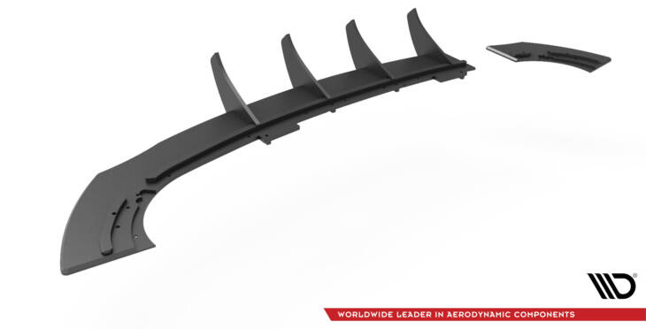 Street Pro Rear Diffuser Opel Astra GTC OPC-Line J - immagine 7