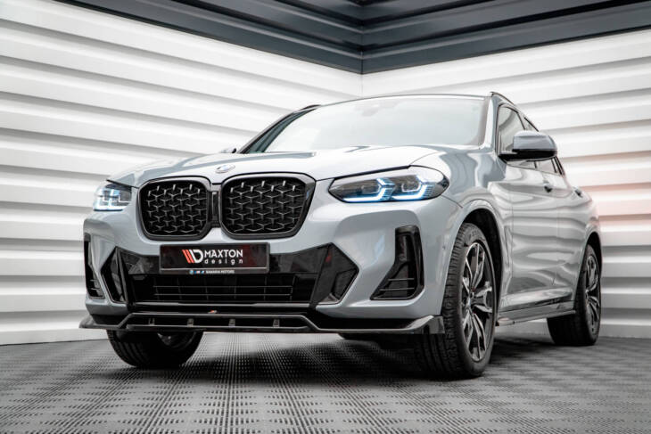 Front Splitter V.1 BMW X4 M-Pack G02 Facelift - immagine 2