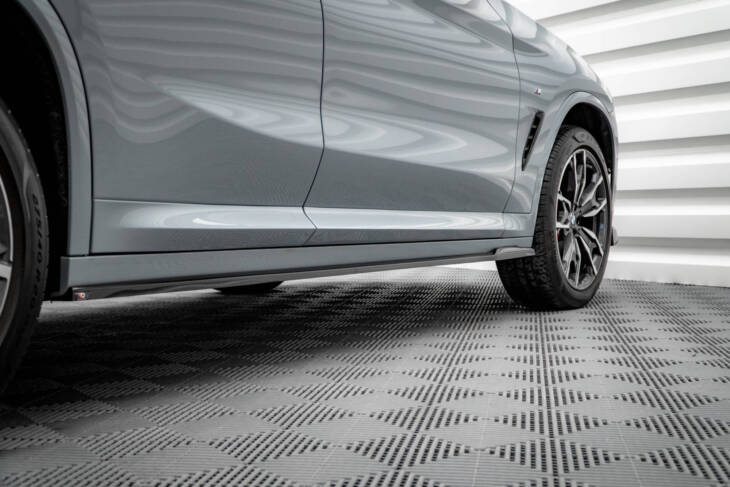 Side Skirts Diffusers BMW X4 M-Pack G02 Facelift - immagine 2