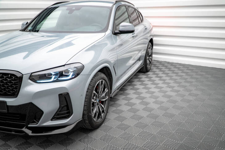 Side Skirts Diffusers BMW X4 M-Pack G02 Facelift - immagine 3