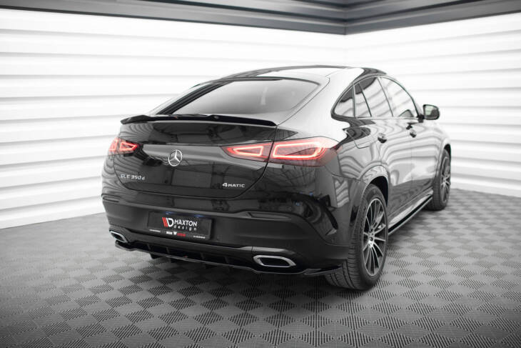 Central Rear Splitter (with vertical bars) Mercedes-Benz GLE Coupe AMG-Line C167 - immagine 3