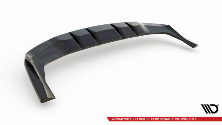 Central Rear Splitter (with vertical bars) Mercedes-Benz GLE Coupe AMG-Line C167 - immagine 5