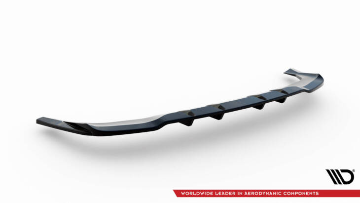 Central Rear Splitter (with vertical bars) Mercedes-Benz GLE Coupe AMG-Line C167 - immagine 4