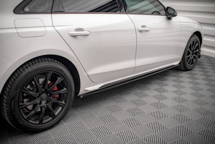 Side Skirts Diffusers Audi A4 B9 Facelift - immagine 2