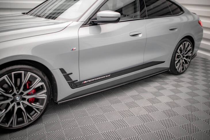 Side Skirts Diffusers V.1 BMW 4 Gran Coupe M-Pack / M440i G26 - immagine 2