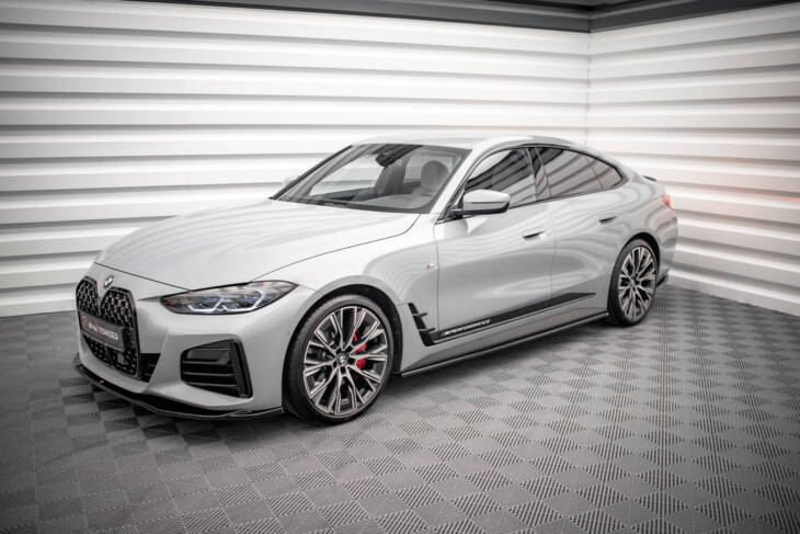 Side Skirts Diffusers V.1 BMW 4 Gran Coupe M-Pack / M440i G26 - immagine 4