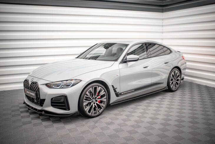 Side Skirts Diffusers V.2 BMW 4 Gran Coupe M-Pack / M440i G26 - immagine 3