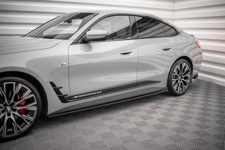 Side Skirts Diffusers V.2 BMW 4 Gran Coupe M-Pack / M440i G26 - immagine 4