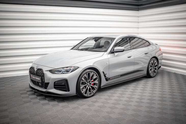 Street Pro Side Skirts Diffusers BMW 4 Gran Coupe M-Pack G26 - immagine 4