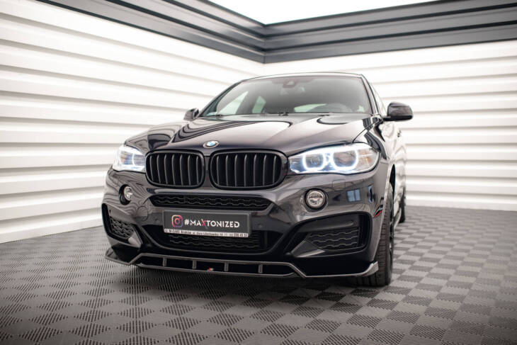 Front Splitter V.2 BMW X6 M-Pack F16 - immagine 4