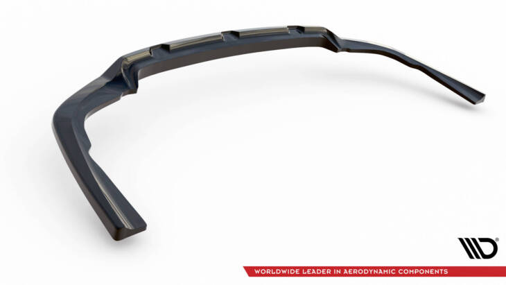 Central Rear Splitter (with vertical bars) V.3 BMW X6 M-Pack G06 - immagine 9