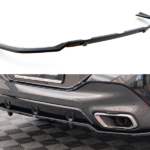 Central Rear Splitter (with vertical bars) V.3 BMW X6 M-Pack G06