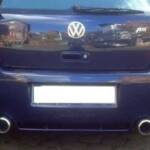 REAR BUMPER GOLF 4 R32 LOOK