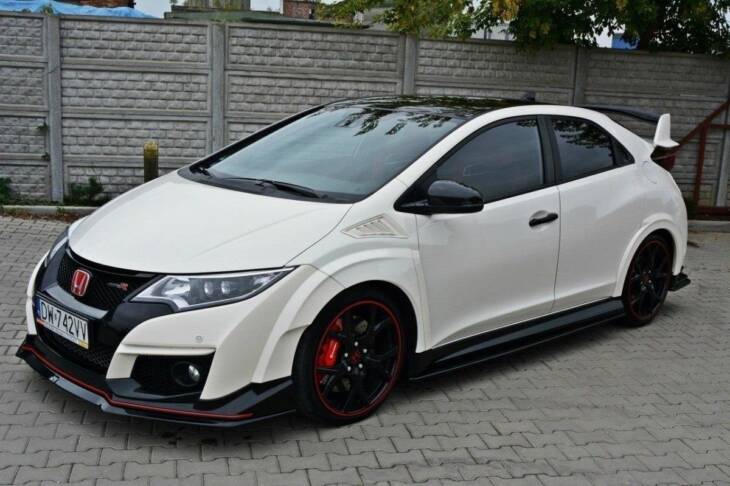 SIDE SKIRTS DIFFUSERS HONDA CIVIC IX TYPE R - immagine 4