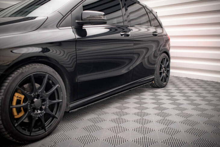 Side Skirts Diffusers Mercedes-Benz B W246 Facelift - immagine 3