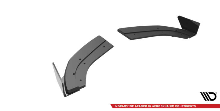 Street Pro Rear Side Splitters + Flaps Ford Fiesta ST Mk6 - immagine 6