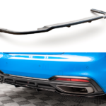 Central Rear Splitter (with vertical bars) Audi A5 S-Line F5 Facelift