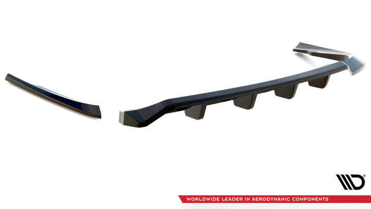 Central Rear Splitter (with vertical bars) Volvo C70 Mk1 - immagine 7