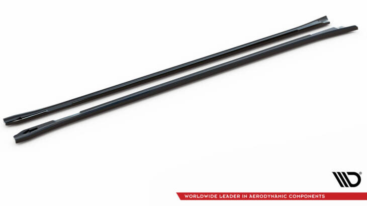 Side Skirts Diffusers V.2 Porsche Panamera / Panamera Diesel / Panamera Turbo 970 - immagine 5