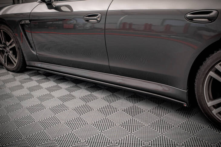 Side Skirts Diffusers V.2 Porsche Panamera / Panamera Diesel / Panamera Turbo 970 - immagine 2