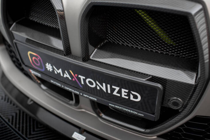 Carbon Fiber Front Grill BMW M4 G82  / M3 G80 - immagine 3
