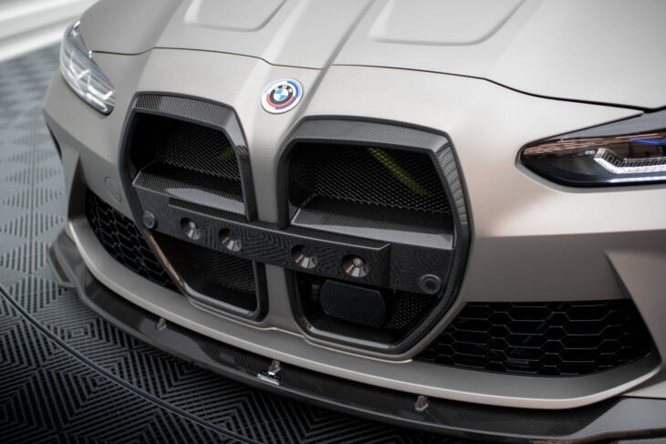 Carbon Fiber Front Grill BMW M4 G82  / M3 G80 - immagine 2
