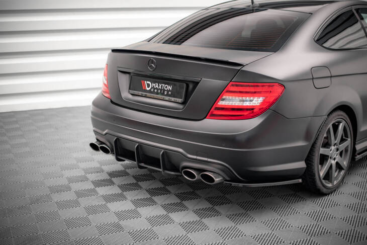 Street Pro Rear Diffuser Mercedes-Benz C Coupe AMG-Line C204 - immagine 2