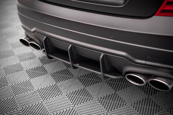 Street Pro Rear Diffuser Mercedes-Benz C Coupe AMG-Line C204 - immagine 3