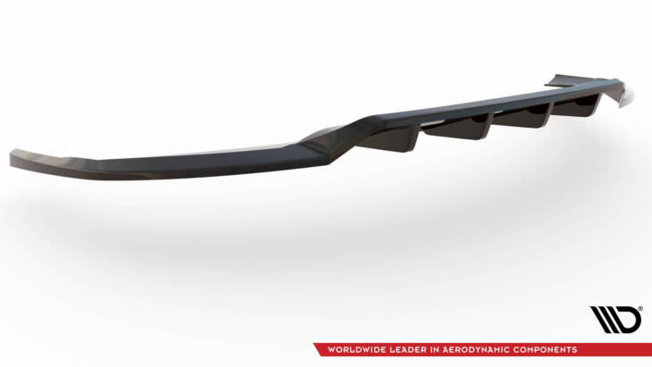 Central Rear Splitter (with vertical bars) Audi e-tron - immagine 8