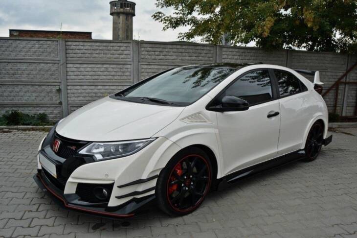 RACING SIDE SKIRTS DIFFUSERS HONDA CIVIC IX TYPE R - immagine 5