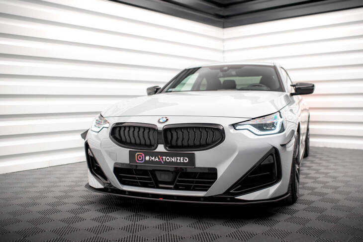 Street Pro Front Splitter BMW 2 Coupe M-Pack / M240i G42 - immagine 4