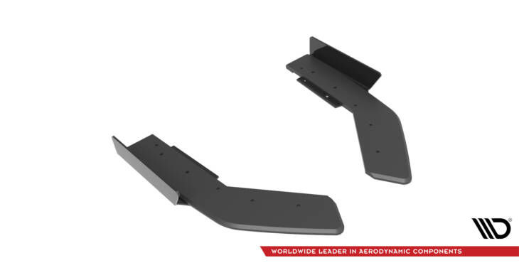 Street Pro Rear Side Splitters + Flaps BMW 2 Coupe M240i G42 - immagine 5