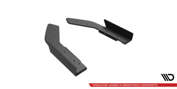 Street Pro Rear Side Splitters + Flaps BMW 2 Coupe M240i G42 - immagine 6