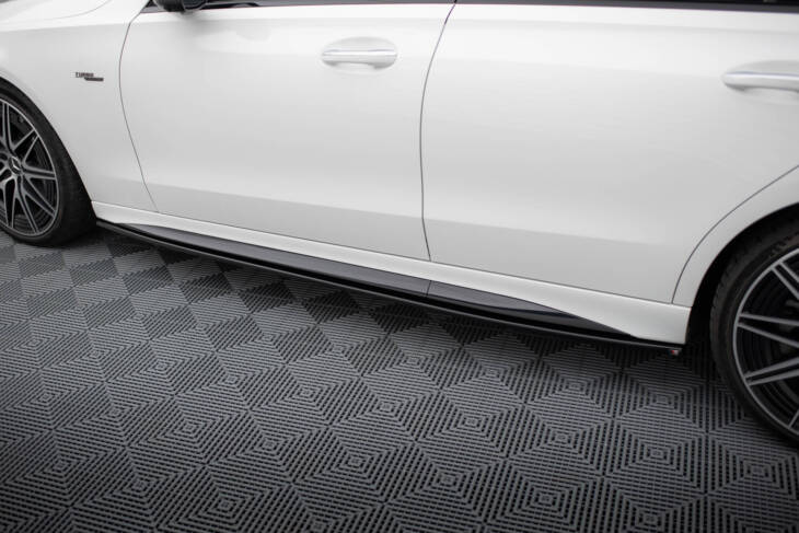 Side Skirts Diffusers Mercedes-Benz C AMG-Line / 43 AMG W206 - immagine 5