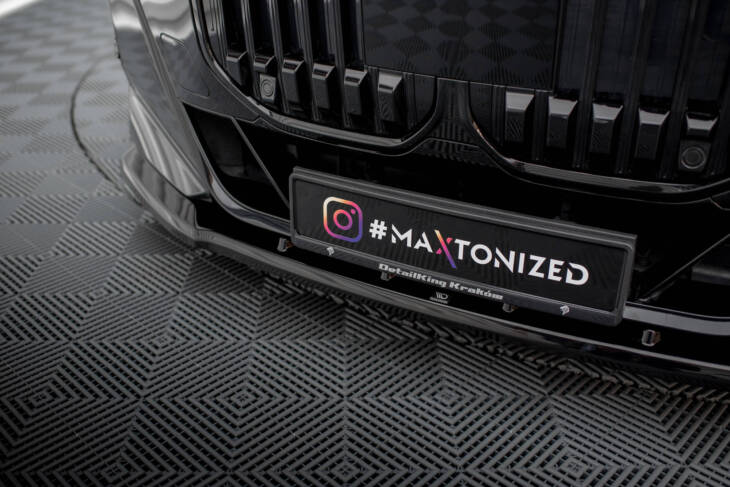 Front Splitter V.1 BMW 7 M-Pack / M760e / i7 M-Pack G70 - immagine 3